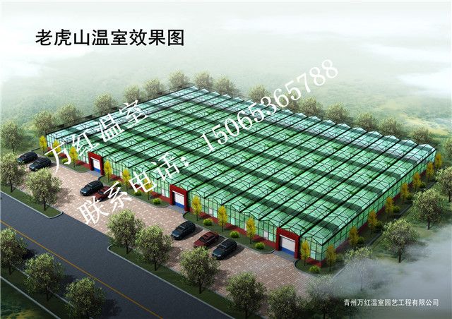 東北老虎山溫室效果圖工程1